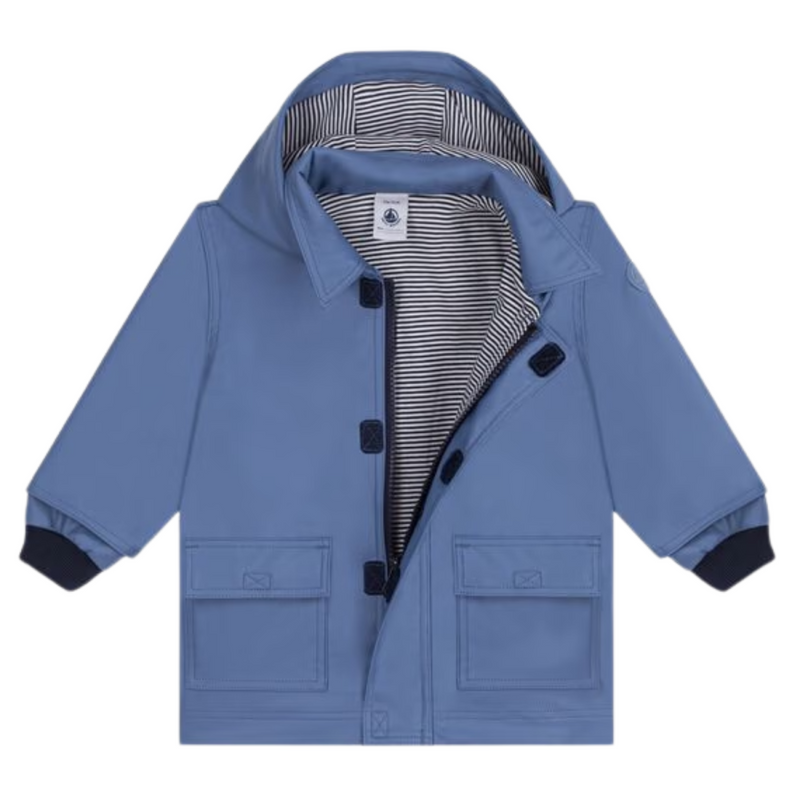 Petit Bateau - Iconische oliejas Blauw