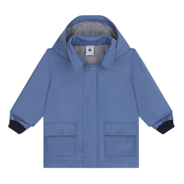 Petit Bateau - Iconische oliejas Blauw