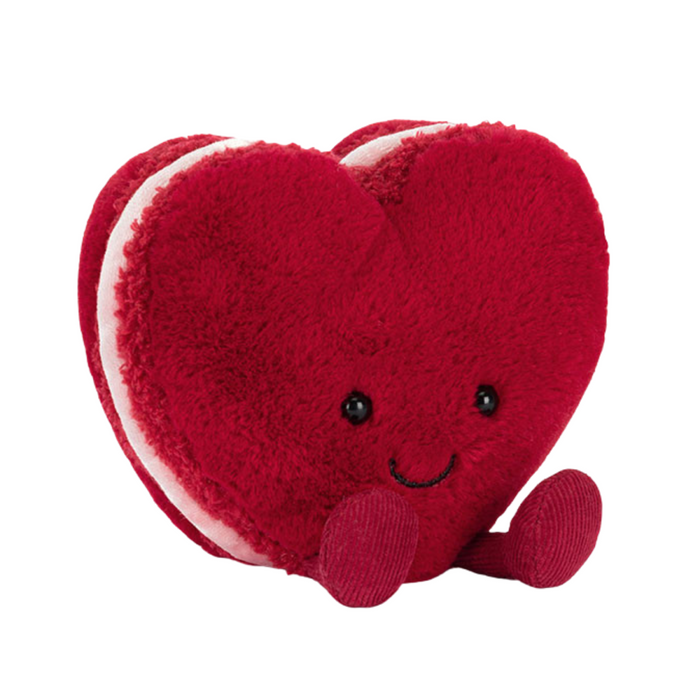 Jellycat - Amuseables Arlette Heart Macaron - Red