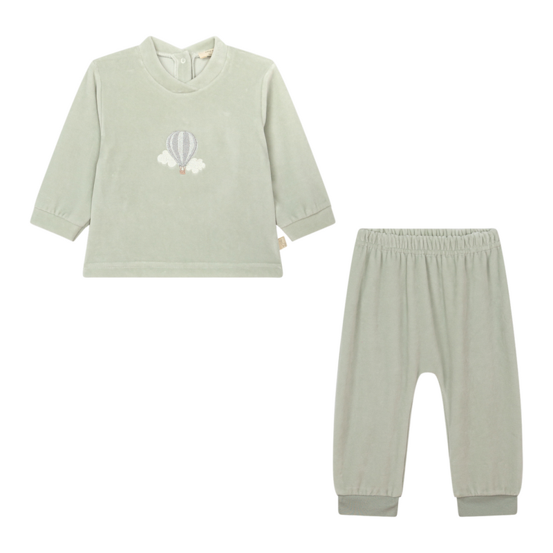 Baby Gi - 2-delige pyjama air balloon - Mint