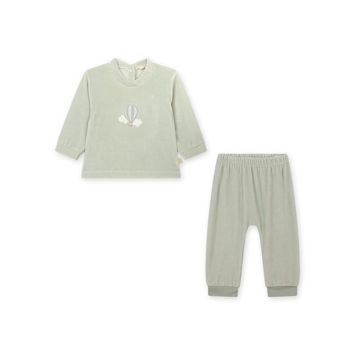 Baby Gi - 2-delige pyjama air balloon - Mint