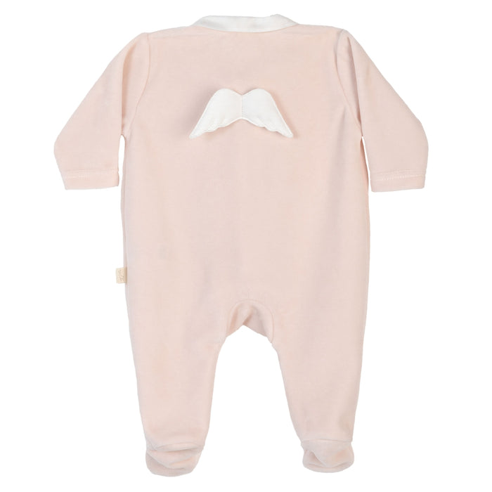 Baby Gi - Babypakje Angel footie peach pink