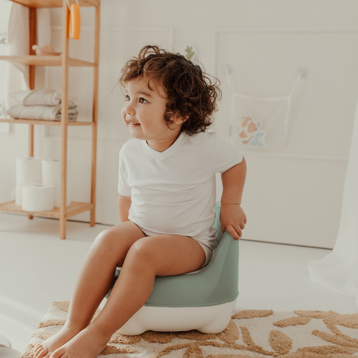 Bo Jungle - Potty Bear - Sage Green