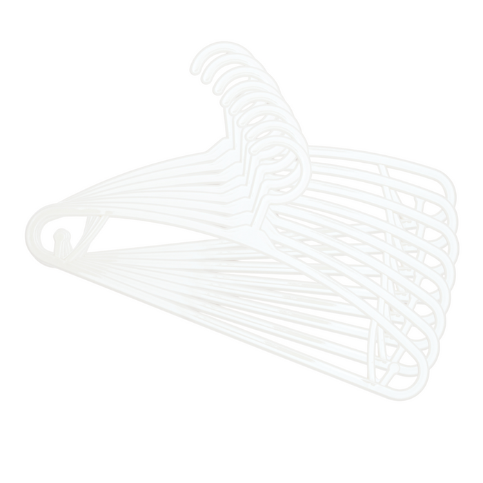 Bo Jungle - Cloth Hangers White 8 pcs