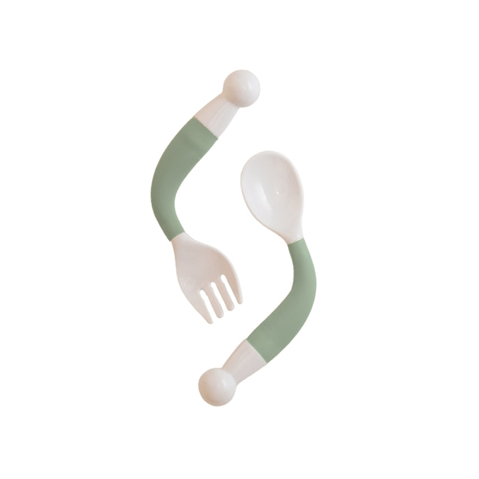 Bo Jungle - Bendable Spoon and Fork Jade