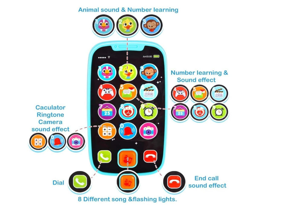 Bo Jungle - My First Smart Phone - Blauw