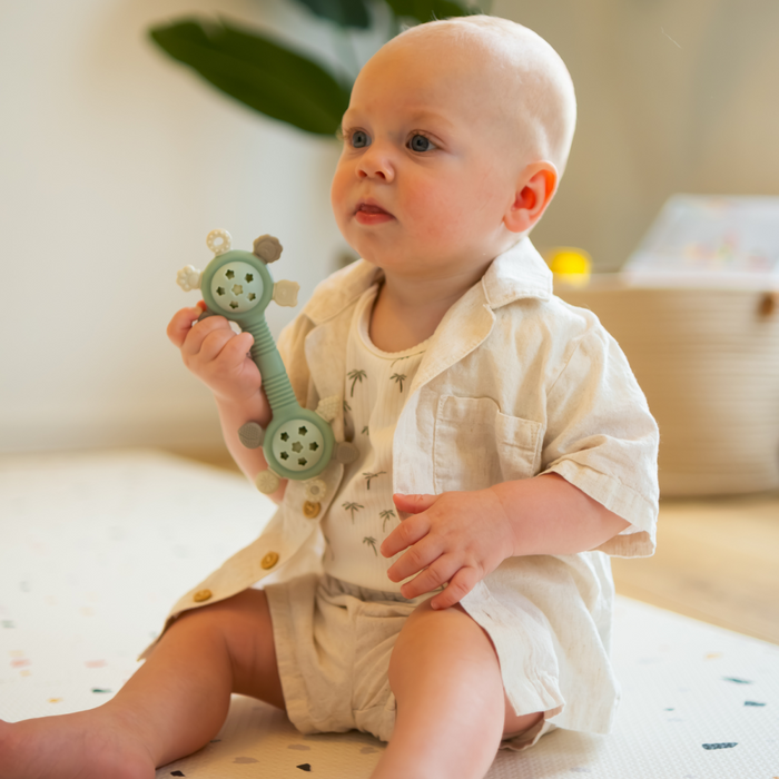 Bo Jungle - Silicone Rattle Jade