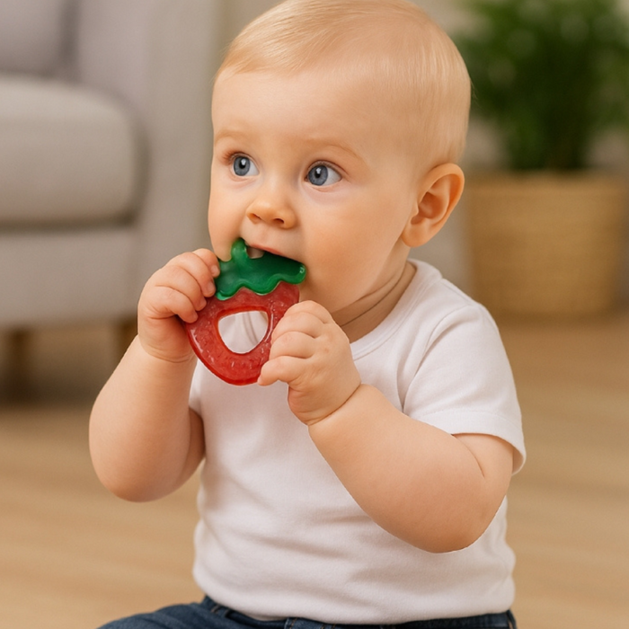 Bo Jungle - Water Teether Strawberry 2 pcs