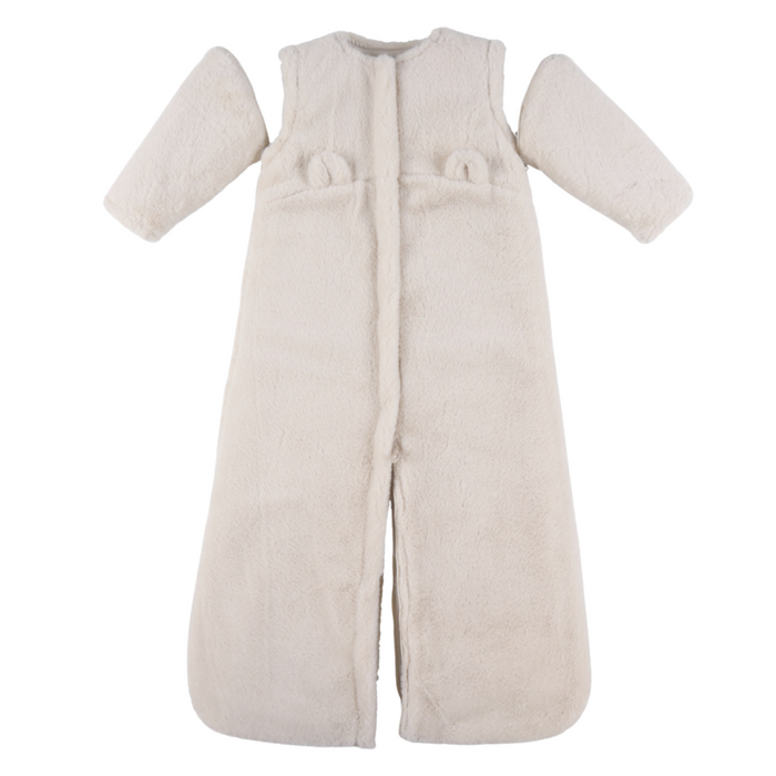 Noukies - Slaapzak met afritsbare mouwen 100cm, Groloudoux - Beige