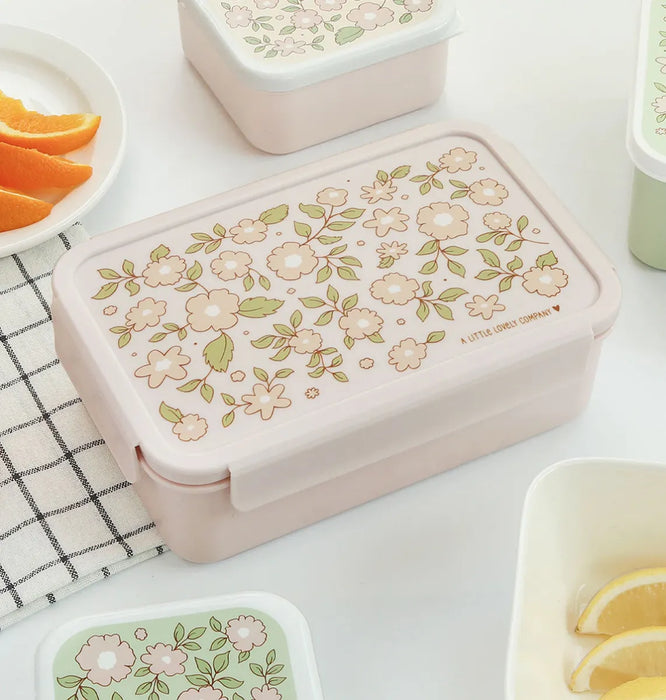 A little lovely company - Bento lunchbox Bloesems - roze