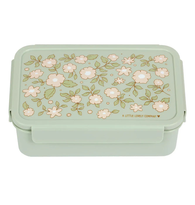 A little lovely company - Bento lunchbox Bloesems - sage