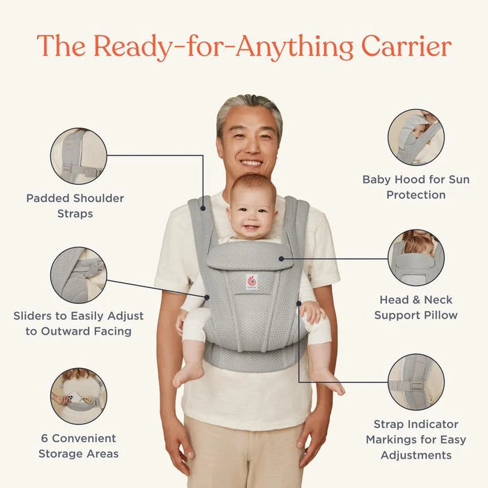 Ergobaby - Omni Deluxe Linen - Natural Linen