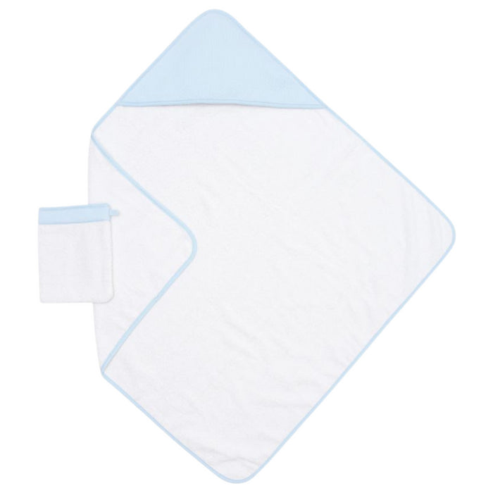 Poetree - Blue Dreams - Badcape & washandje Blauw