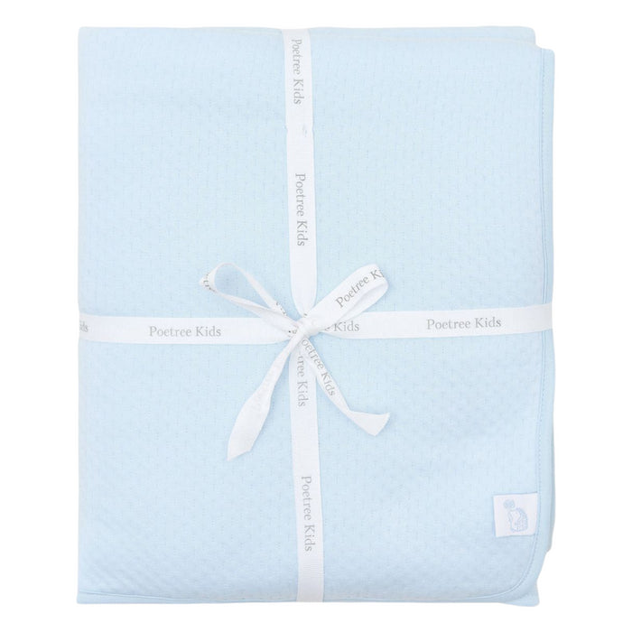 Poetree - Blue Dreams - Wiegdeken 80x100cm