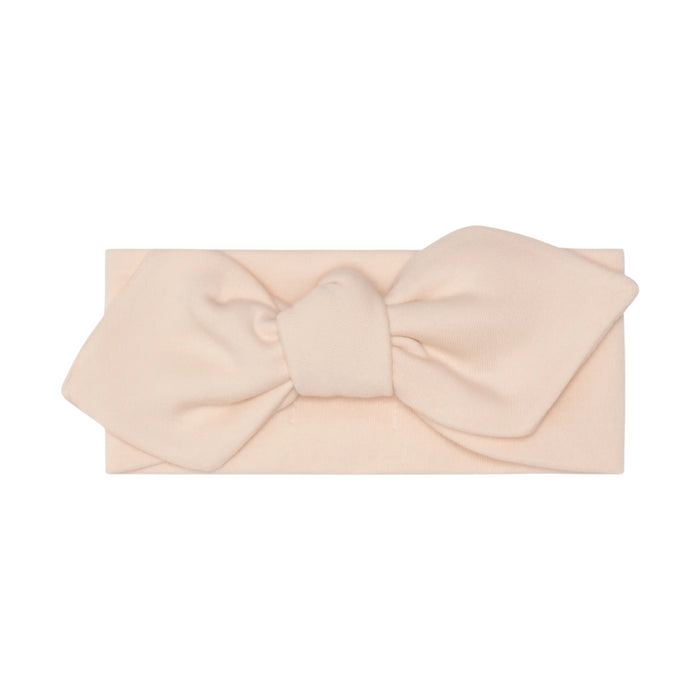 Baby Gi - Headband with bow - Peach pink