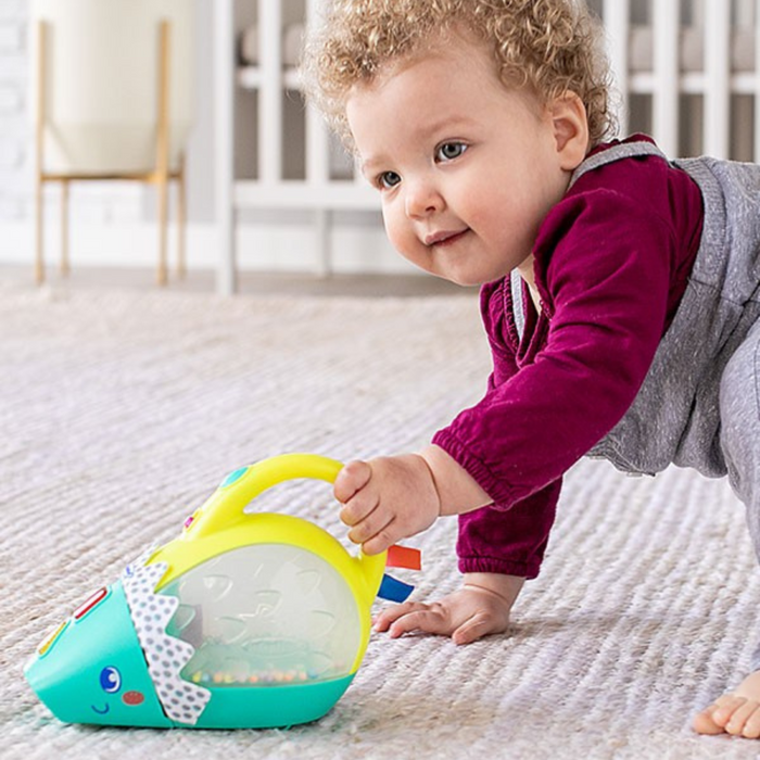 Infantino - PUSH & POP MUSICAL LIGHT-UP MINI-VAC