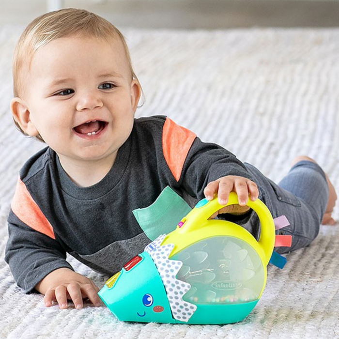 Infantino - PUSH & POP MUSICAL LIGHT-UP MINI-VAC