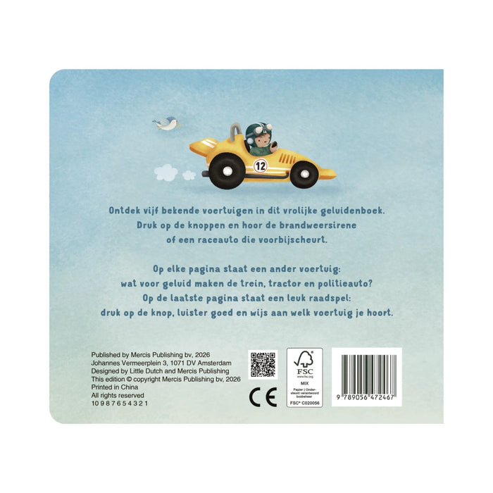 Little Dutch - Mijn geluidenboek - Voertuigen