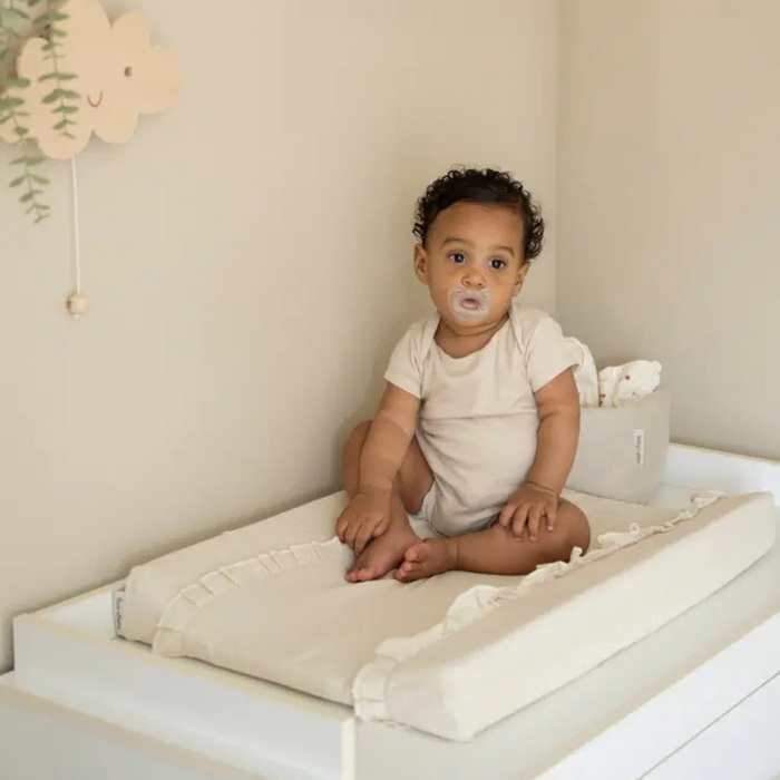 Baby's Only - Aankleedkussenhoes Cozy warm linen - 45x70