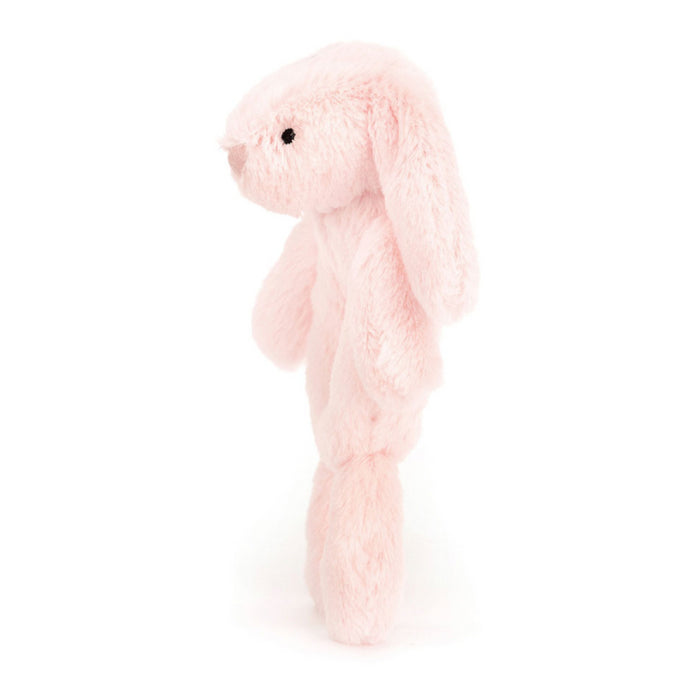 Jellycat -  Bashful Pink Bunny Ring Rattle