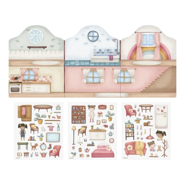 Little Dutch - Stickerboek herbruikbaar Rosa