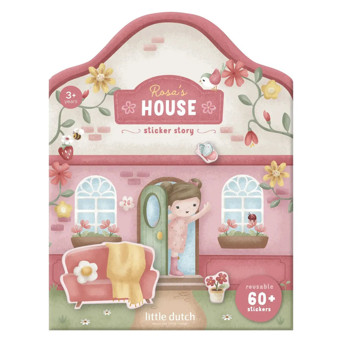 Little Dutch - Stickerboek herbruikbaar Rosa