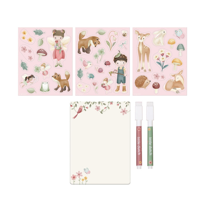 Little Dutch - Magnetisch speelboek - Rosa