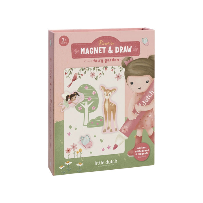 Little Dutch - Magnetisch speelboek - Rosa