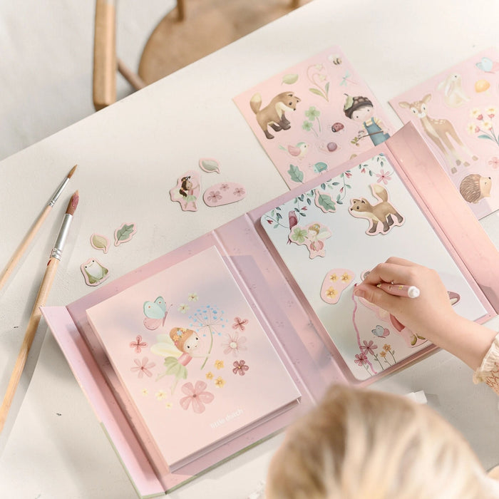 Little Dutch - Magnetisch speelboek - Rosa