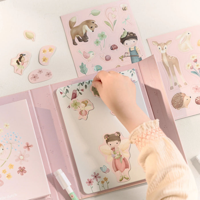 Little Dutch - Magnetisch speelboek - Rosa