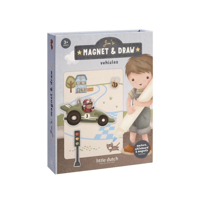 Little Dutch - Magnetisch speelboek - Jim