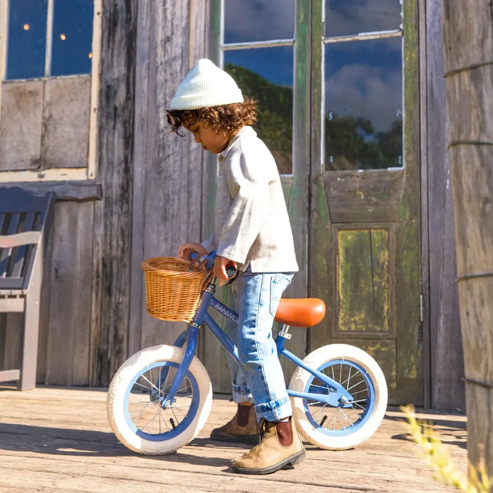 Banwood - BALANCE BIKE FIRST GO VINTAGE - Blue
