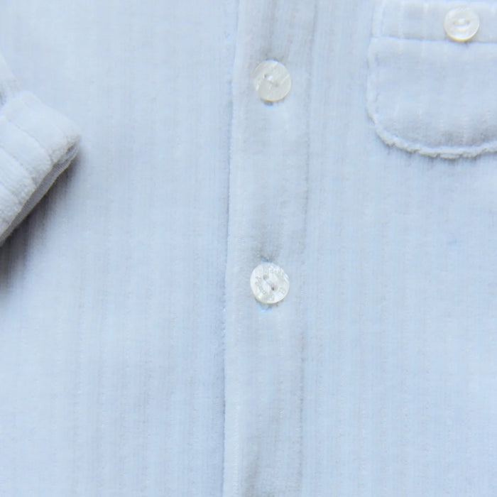 Tartine & Chocolat - Combinaison longue - Bleu céleste velours