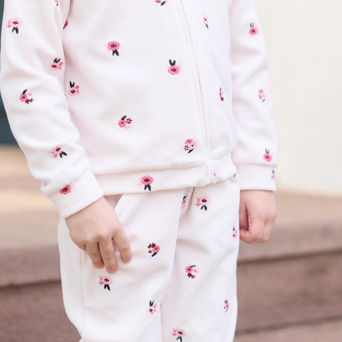 Tartine & Chocolat - Ensemble jogging - Rose pâle velours