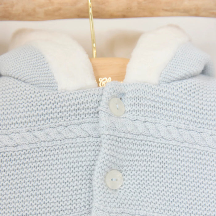 Tartine & Chocolat - Manteau - Bleu chiné