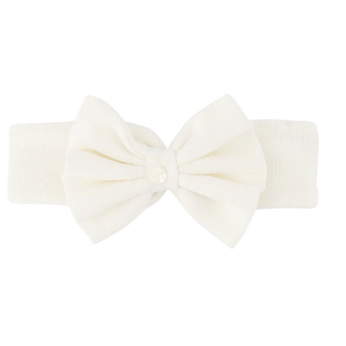 Tartine & Chocolat - Bandeau - Ecru nœud (6-9 maand)