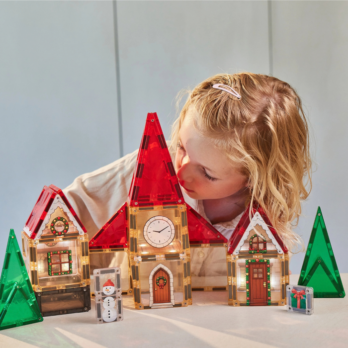 Cleverclixx - Christmas Village Advent Calendar (46 pieces)