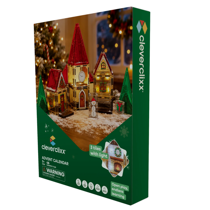 Cleverclixx - Christmas Village Advent Calendar (46 pieces)