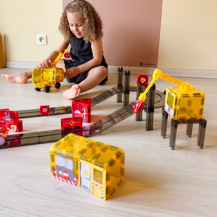 Cleverclixx - Construction builder - Intense (48 pcs)