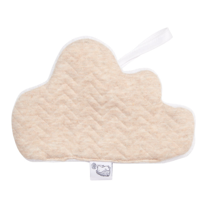 Poetree - Chevron Light Camel - Speendoekje Cloud