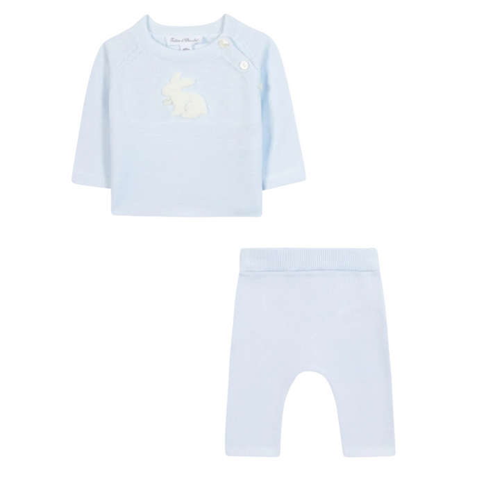 Tartine et Chocolat - 2-delige set in zacht blauw