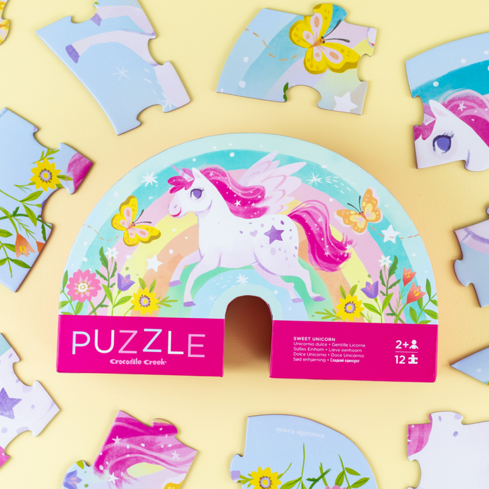Crocodile Creek - Mini Puzzles - Sweet Unicorn