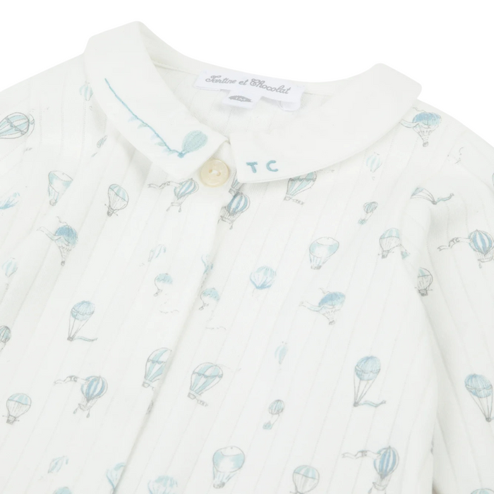 Tartine et Chocolat - Babypakje - Ecru met luchtballonprint