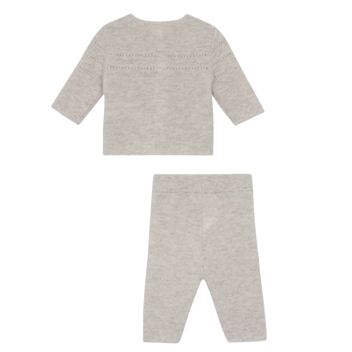 Tartine et Chocolat - 2-delig tricot pakje in beige
