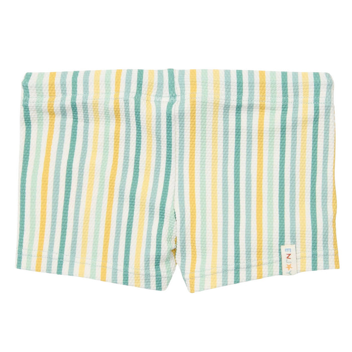 Little Dutch - Zwembroek - Meerkleurig - Seashells and Stripes