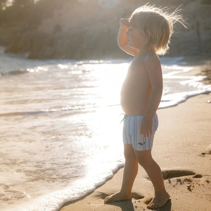 Little Dutch - Zwembroek - Meerkleurig - Seashells and Stripes