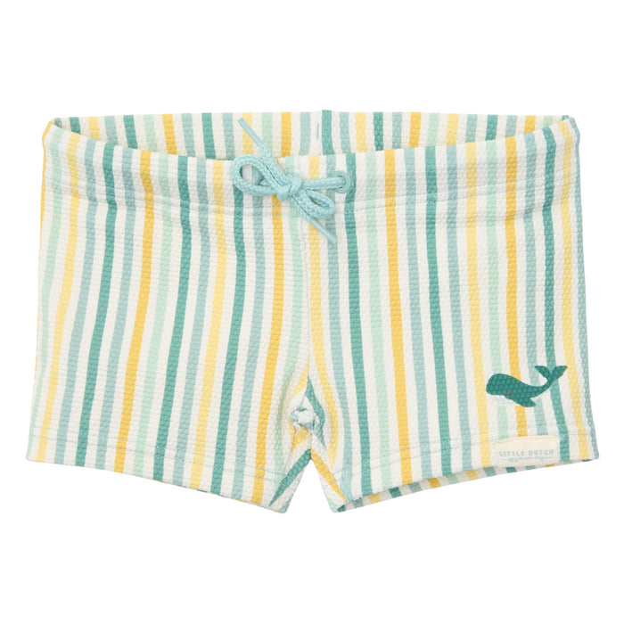 Little Dutch - Zwembroek - Meerkleurig - Seashells and Stripes