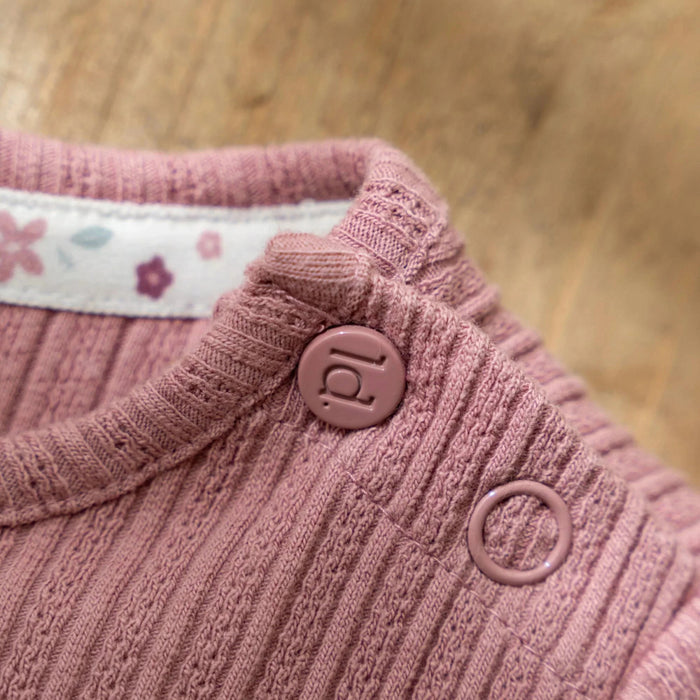 Little Dutch - T- shirt lange mouw - Roze - Fairy garden