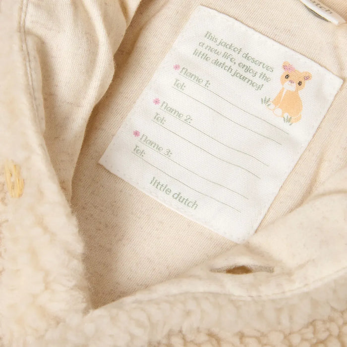 Little Dutch - Teddy Jas - Zand Bloemenprint