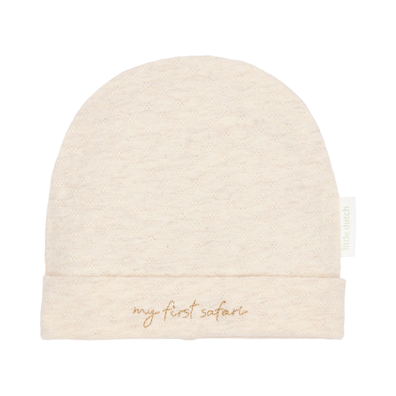 Little Dutch - Geboortemutsje Safari Friends - Beige